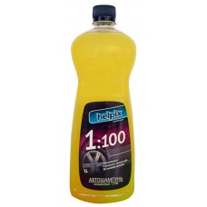 Засіб миючий  "Автошампунь" концентрація 1:100 Helpix. 1л